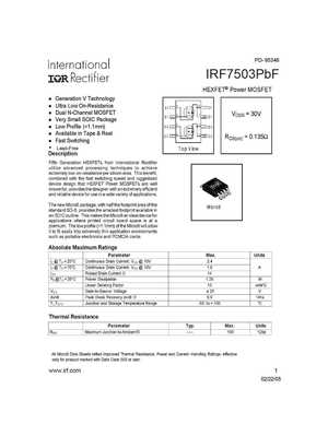 IRF7503PBF
