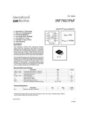 IRF7601PBF
