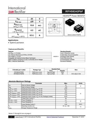 IRFHS8342PBF
