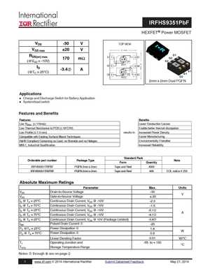 IRFHS8342PBF
