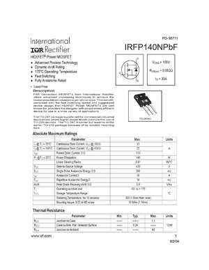 IRFP140N