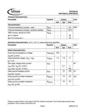 SPI70N10L
