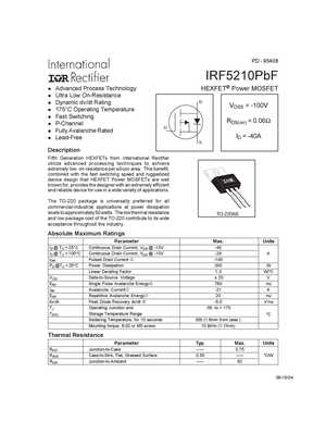 IRF5210L
