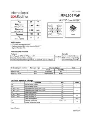 IRF6201PBF