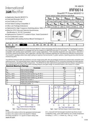 IRF6614PBF
