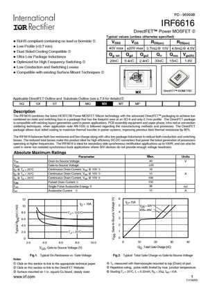 IRF6616PBF
