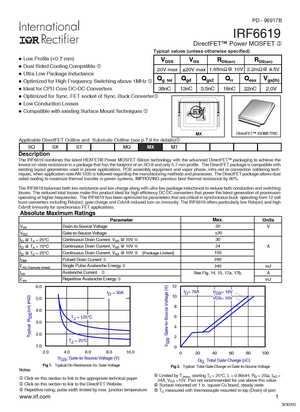 IRF6616PBF
