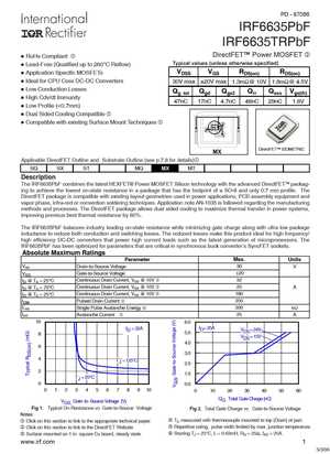 IRF6637PBF
