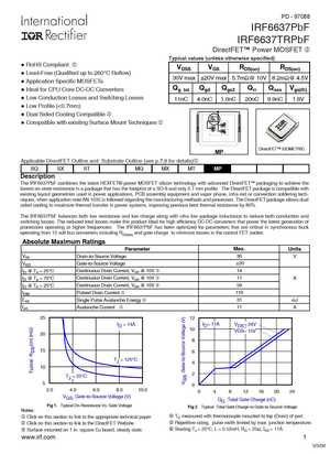 IRF6637PBF
