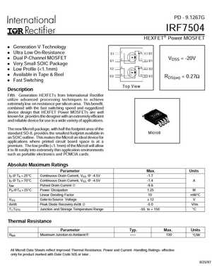 IRF7503PBF
