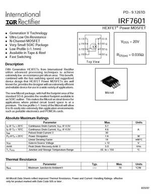 IRF7601PBF
