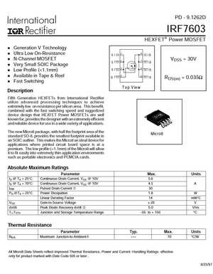 IRF7601PBF
