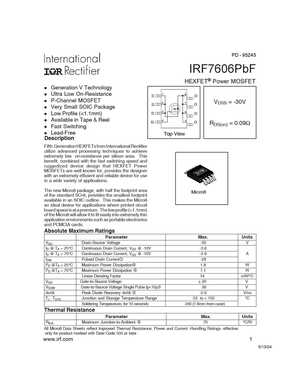 IRF7601PBF
