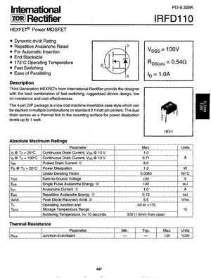 IRFD110PBF
