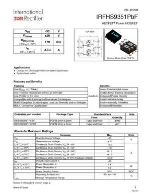 IRFHS8342PBF
