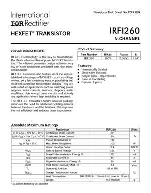 IRFI260
