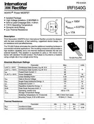 IRFI510G
