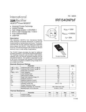 IRFI510G
