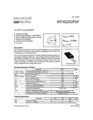 IRFI624GPBF
