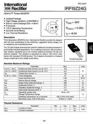 IRFI9Z34G