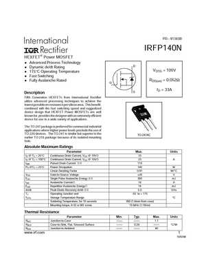IRFP17N50L
