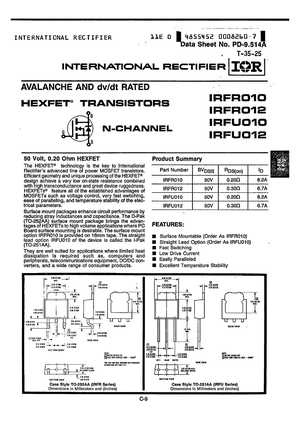 IRFU012
