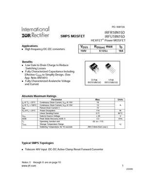 IRFR18N15D
