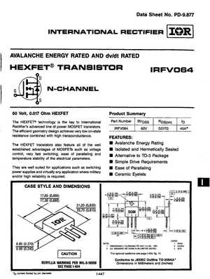 IRFV064
