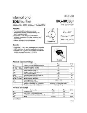 IRG4BH20K-S
