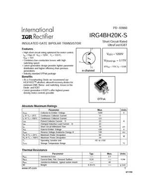 IRG4BH20K-S
