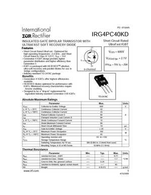 IRG4PC40F