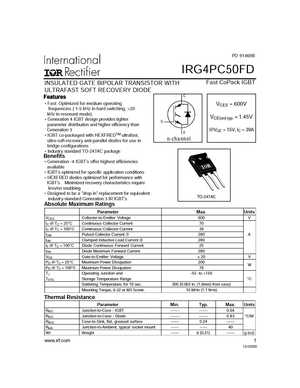 IRG4PC50F
