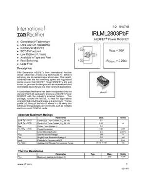 IRLML2803PBF-1