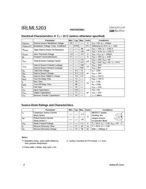 IRLML5203PBF
