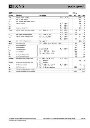 IXA70R1200NA
