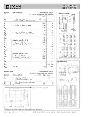 IXBT15N170
