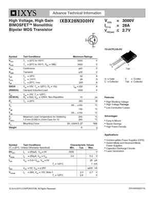 IXBX28N300HV
