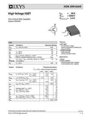 IXDA20N120AS
