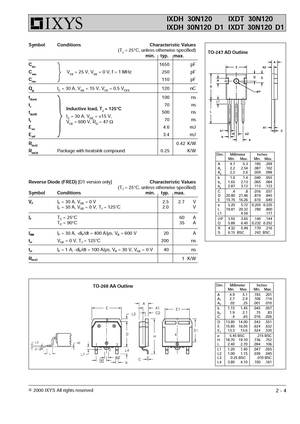 IXDH30N120AU1
