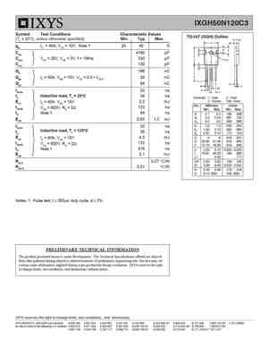 IXGH50N120C3
