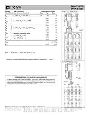 IXGK75N250
