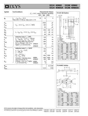 IXGM40N60
