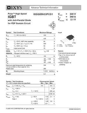 IXGQ85N33PCD1
