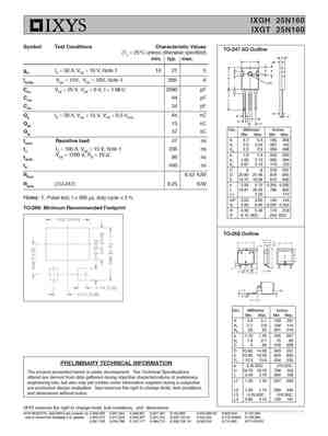 IXGT25N250HV
