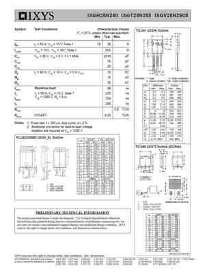 IXGT25N250HV
