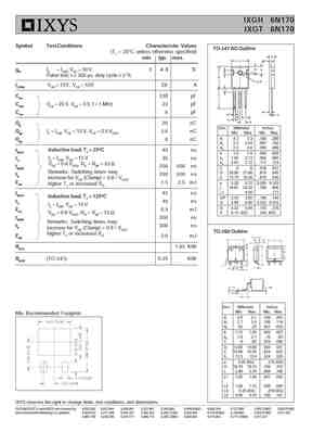 IXGT6N170AHV
