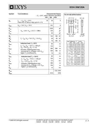 IXSH35N120B