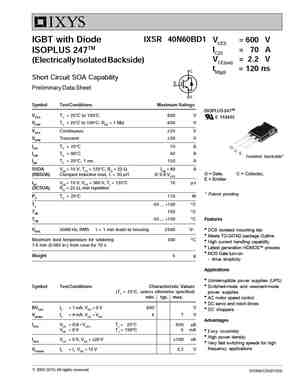 IXSR40N60CD1