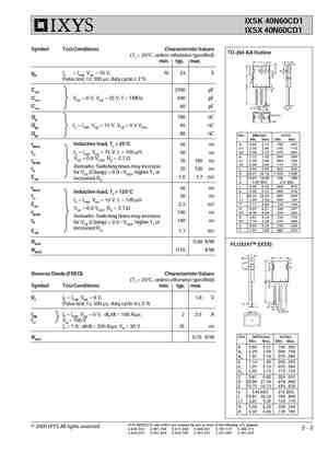 IXSX40N60BD1

