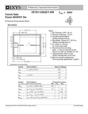 IXTD110N25T-8W
